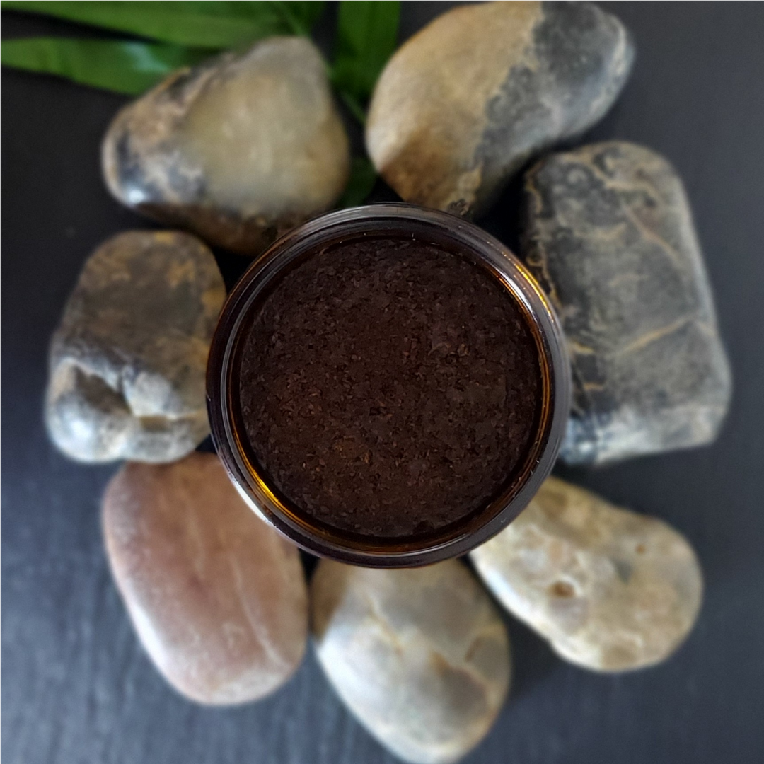Ground Coffee, Cinnamon & Coconut Face & Body Scrub